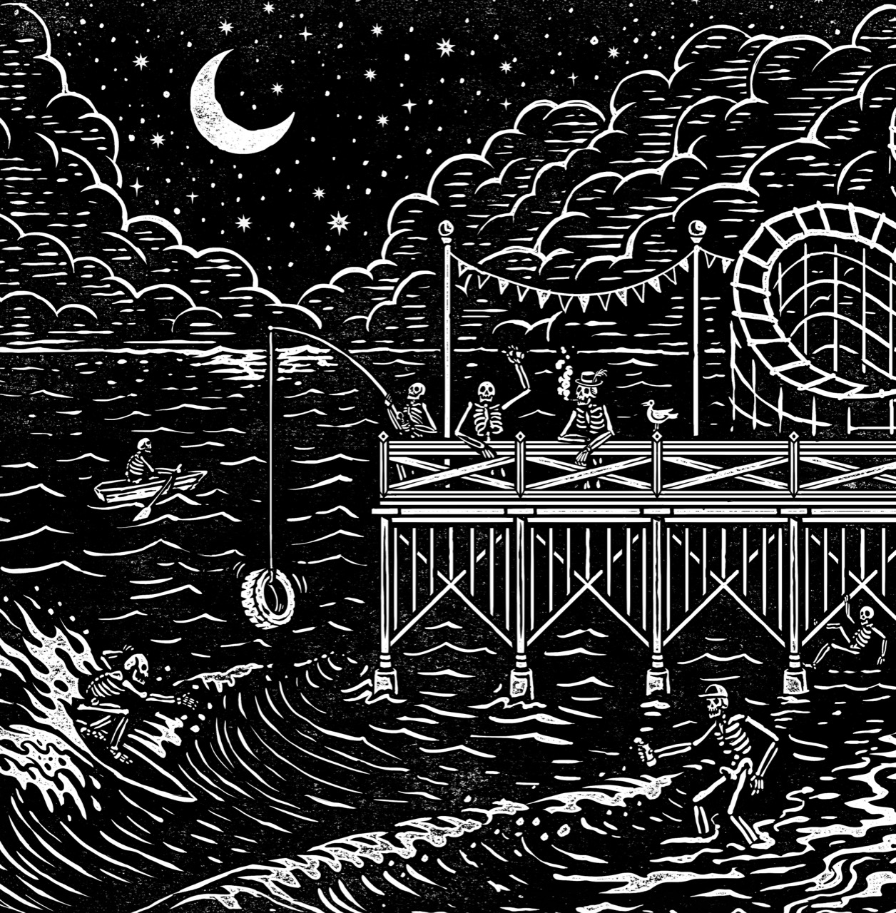 Cloud 9 limited edition record front cover artwork